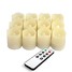 Set Flameless Plastic Candles Remote Timer Votive And - 1