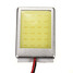 Car License Plate Festoon BA9S Light Lamp White T10 Dome COB LED - 5