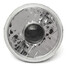 6000K HID Round Reflector Kit H4-2 Diamond Headlight High Low Beam 7Inch - 8