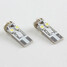 Car Signal Pack Lights White 100 T10 - 2