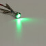 Indicator Light Lamp 8mm LED Metal Green Dash Panel White Yellow Red Blue Pilot - 10