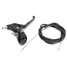 Motorized 22mm Lever Motorcycle 2 Stroke Engine Clutch Cable 49cc 60cc 66cc 80cc - 1