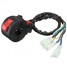 8inch Headlight ATV Horn Universal Switch Handlebar Motorcycle Electrical Start Indicator - 4
