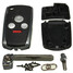 Shell Case Honda Accord 3 Button Flip Folding Panic Remote Key Keyless Uncut - 7