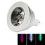 Rgb 85-265v 5pcs Remote Lamp 3w Mr16 Bulb - 4