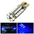 Car Blue Side Maker Light Bulb Door T10 W5W 194 2835 LED - 1