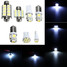 Mark Side LED Reading Light 12V White 7pcs Kit Lamp Dome Licence Plate Car Interior - 1