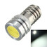 COB 1W White Car SMD Highlight Threaded Xenon Lights Bike 6V LED lamp - 1