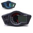 Waterproof Odometer Speedometer Universal Motorcycle LCD Digital - 1
