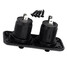 Black Color Socket Jtron Dual Cigarette Lighter Socket Car Charger 20A DC 12V 24V 5V 2.1A USB - 5