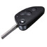 Alfa Flip Romeo Case Uncut Blade 3 Buttons Remote Key Fob - 1