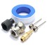 Seal 6pcs Needle Nozzle Blow Gun Thread Air Compressor Tool Kit Blower Spray Tape - 1