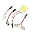 Festoon T10 12V Chips Panel LED Interior Light COB Car Bulb Lamp - 2