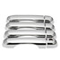 Smart 8Pcs Chrome Door Handle Cover Trim Jeep Renegade Hole - 1