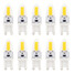 2w Waterproof 10 Pcs G9 Ac 220-240 V Dimmable Cob Warm White Cool White - 1