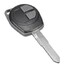 Suzuki 2 Button Remote Key Agila Vauxhall Car Fob Case Shell Uncut Blade - 3