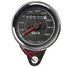 Motorcycle Light Back Dual Color LED Odometer Speedometer Gauge Meter - 2