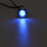 12V Panel Dash Boat Metal Indicator 12mm LED Lamp Warning Light - 12