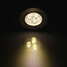 Led Warm White Ceiling Light White Silver 3w 3000k/6000k - 5