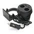 Stand USB Charging Dual Charger Mount Socket Car Cup Holder Power Supply Adapter - 6