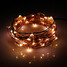 5m 100-240v Led Warm White String Fairy Light Set Copper Wire - 1