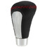 Universal Car Gear Shift Knob Black Leather 9cm - 10