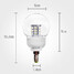 4w Ac 110-130 V Smd Led Globe Bulbs Ac 220-240 G60 - 5