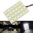 Interior Dome Door Reading Panel Car White LED 24SMD Light - 1