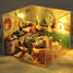 Gift Toy Diy Model Wood Including Lights - 1