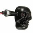 12V 4 LED Motorcycle Skull Turn Signal Indicator Amber Light Black - 8