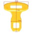 Safty Canceller Yellow Stopper 2Pcs Universal Car Seat Belt Buckles Black Alarm Clip - 3