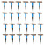24pcs Repair Patch Puncture Wired Head Tubeless Tyre Mushroom Vehicle - 1
