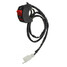 Motorcycle Handlebar ON OFF Light Switch Accident Button Hazard - 3