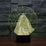 Led Night Light Touch Dimming Novelty Lighting Colorful 100 3d Snow Christmas Light - 5