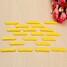 Plastic Yellow 20pcs Tire Rim Mount Protectors Demount Head Tire Changer Inserts - 5