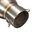 Slip on 51mm Scooter Racing Motorcycle Exhaust Muffler Pipe Silencer - 8