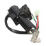 Seat Lock Ignition Switch Keys YBR 125 Fuel Gas Cap Kit For Yamaha - 3