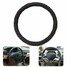 Black Leather Volkswagen 38CM Medium General Steel Ring Wheel Cover Honda - 2