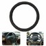 Black Leather Volkswagen 38CM Medium General Steel Ring Wheel Cover Honda - 2