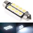 Festoon 41MM LED Reading Canbus Error Free Car White 8SMD Door Light - 1