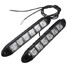 24V Daytime Running Light 6W High Power LED DRL Universal - 2