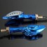 Amber 4pcs Skull Indicator Universal Motorcycle LED Turn Signal Light - 7