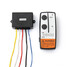 Remote Control Switch Kit for Jeep Winch Handset UTV ATV SUV 12V 50ft Wireless - 1