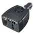 DC 150W Adapter 220V AC Black Car Power Inverter Charger 5V USB 12V - 3