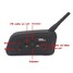 Channels Helmet Intercom Talking People 2PC Group US Plug Change with Bluetooth 1000m - 4