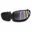 Matte Black Grills 5 Series BMW E60 Kidney Grille Sedan - 2