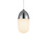 Finish Wooden Carbon Chrome Corn Pendant Lamp Steel - 3