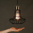 Vintage Lamp Pendant Light Single Head Iron Lighting Retro - 3