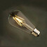 Led Filament Bulb E27 2200k St64 Ceramic Style Amber - 2