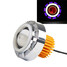 Headlights Spotlight LED Headlight 12V 15W Strobe 6500K High Low Motorcycle - 8